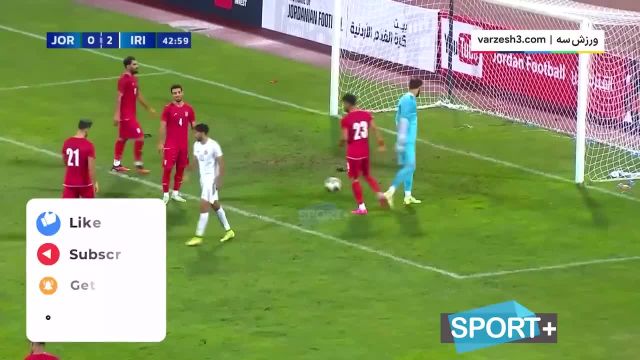 خلاصه بازی اردن و ایران 1 - 3 | ویدیو