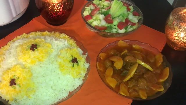 طرز تهيه خورشت به آلو خوشمزه و مجلسی غذای سنتی و اصیل ایرانی