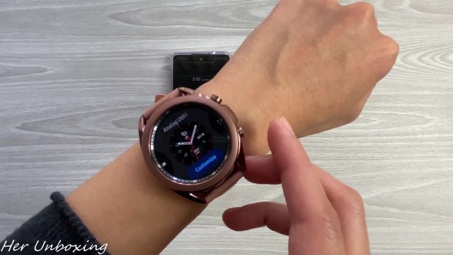 آنباکسینگ سامسونگ گلکسی واچ Samsung Galaxy Watch 3 Mystic Bronze