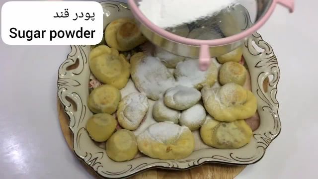 طرز تهیه قطاب شیرینی سنتی و خوشمزه یزدی با دستور آسان