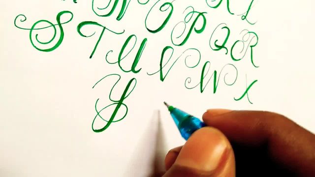 نحوه نوشتن حروف بزرگ انگلیسی | نکات دستخط به زبان انگلیسی