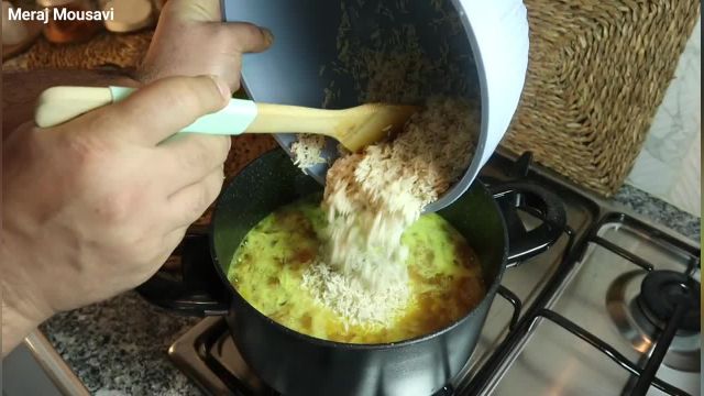 طرز تهیه دمپختک سنتی تهرانی با لپه باقالی