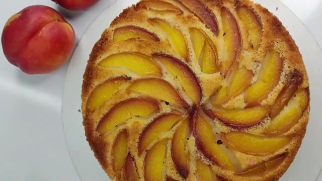 طرز تهیه کیک شلیل تصویری، کیکی با طعم میوه های تابستانی