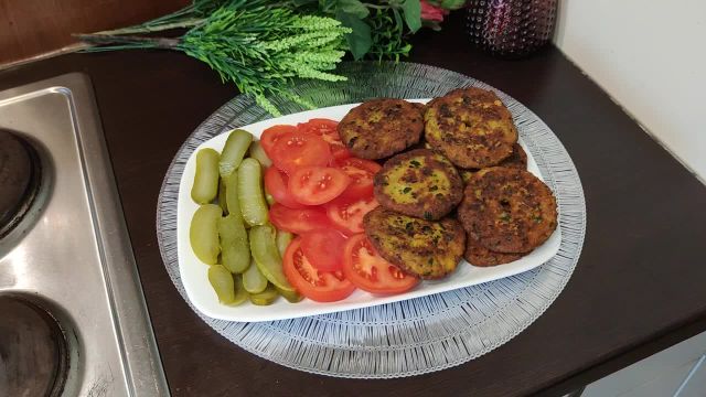 طرز تهیه شامی کباب با لپه مجلسی و خوشمزه به روش کاملا سنتی