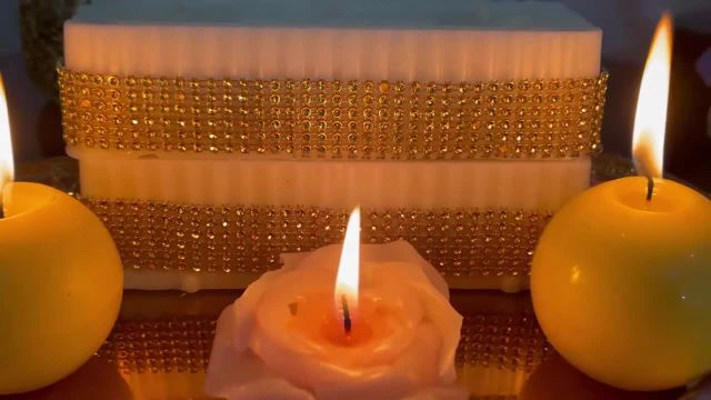 آموزش درست کردن شمع ریلی با جای های بای