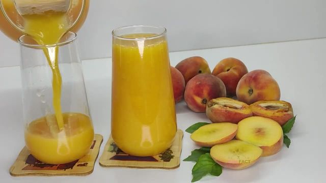طرز تهیه رانی هلو | آموزش نوشیدنی تابستنی با تکه های میوه