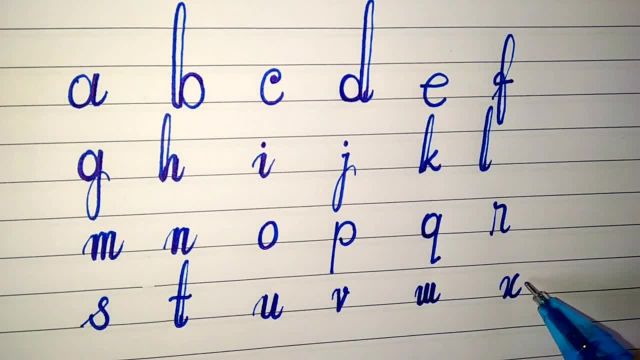 تمرین نوشتن حروف کوچک انگلیسی | خوشنویسی انگلیسی از a تا z