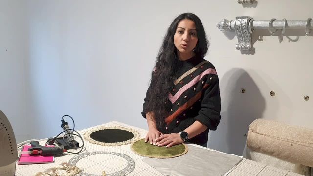 رومیزی پارچه ای فوق العاده : آشنایی با یک تکنیک ناب برای ساخت
