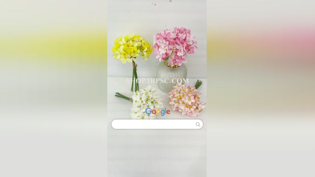 لیست  دسته گل مصنوعی یاس در 4 رنگ بندی پخش از فروشگاه ملی