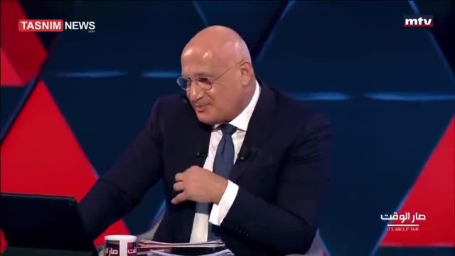 ویدیو درگیری شدید در یک مناظره تلویزیونی در لبنان
