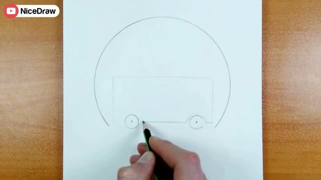 آموزش نقاشی آسان و ساده ماشین در یک دایره | راهنمایی جامع برای نقاشی خودرو