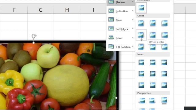 آموزش صفر تا صد اکسل درس 27 - نحوه کار با تصاویر در Excel