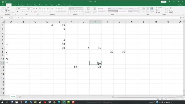 آموزش اکسل از صفر تا صد - شروع فرمول نویسی در Excel (درس 31)