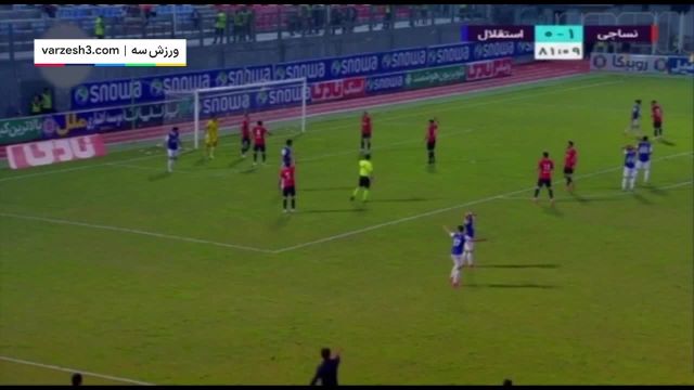 بازی نساجی و استقلال خوزستان در چارچوب رقابت های لیگ برتر