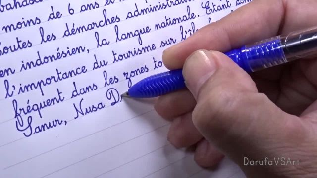 خط شکسته فرانسوی باکلاس و زیبا | افزایش سرعت نوشتن