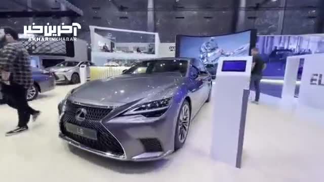 بررسی لکسوس LS مدل 2024 در نمایشگاه خودروی قطر