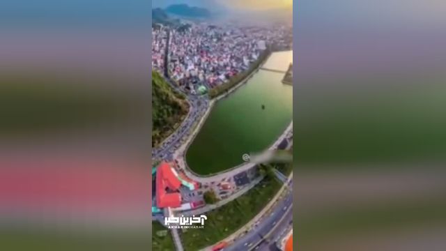 تصاویر هوایی شهر زیبای لاهیجان