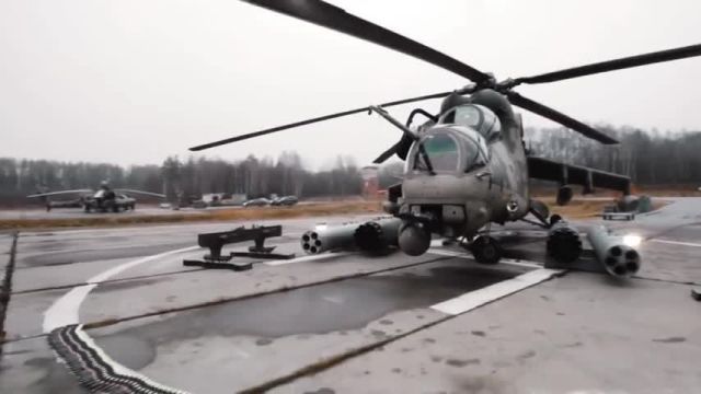 کامل شدن هلیکوپتر کروکودیل روسی در جنگ سوریه  | ویدیو