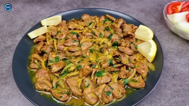 طرز تهیه دل مرغ خوشمزه و آسان با دستور افغانی