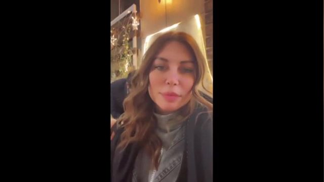 فیلم بدون حجاب مایا صباغ در رستوران تهران