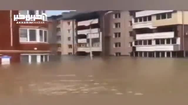 طوفان روسیه | طوفان «خانون» موجب تخلیه هزاران نفر در روسیه شد