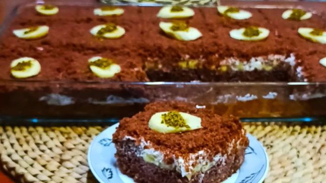 طرز تهیه کیک کاکائویی کیله دار افغانی فوق العاده خوشمزه و مجلسی