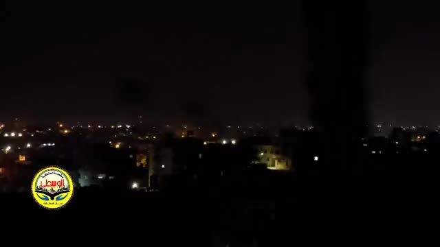 حمله جنگنده‌های رژیم صهیونیستی به نوار غزه+ فیلم - مشرق نیوز