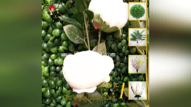 لیست شاخه گل مصنوعی پیونی گل درشت| فروشگاه ملی