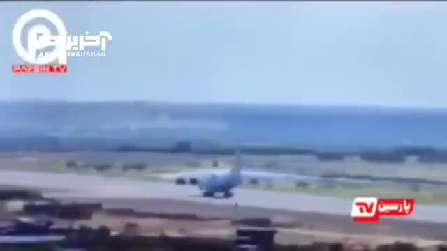 انفجار هواپیمای نیروی هوایی ارتش مالی در فرودگاه گائو پس از فرود