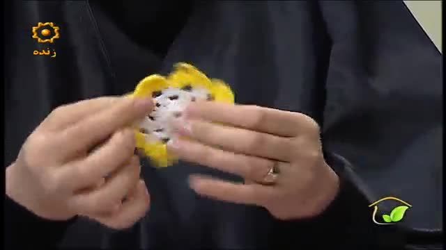 کلیپ آموزش بافتن پروانه با قلاب