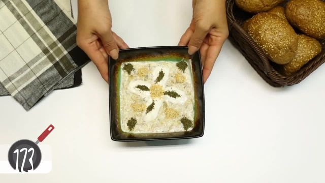 طرز تهیه بورانی بادمجان (ماست بادمجان) | دیپ بادمجان
