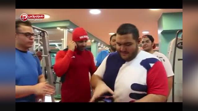 رکوردزنی سنگین وزن های تهران در تمرینات قوی ترین مردان ایران