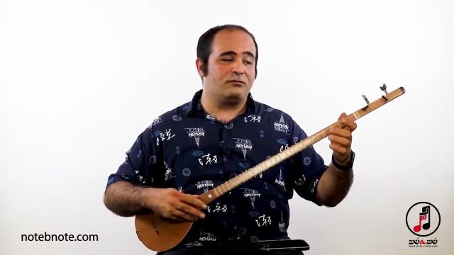 آموزش آهنگ محلی ربابه جان با سه تار
