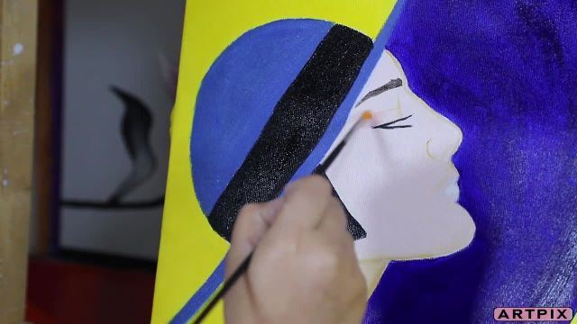آموزش نقاشی ساده با رنگ روغن