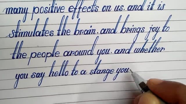 چگونه انگلیسی را شیک و زیبا بنویسیم | دست خط بسیار تمیز