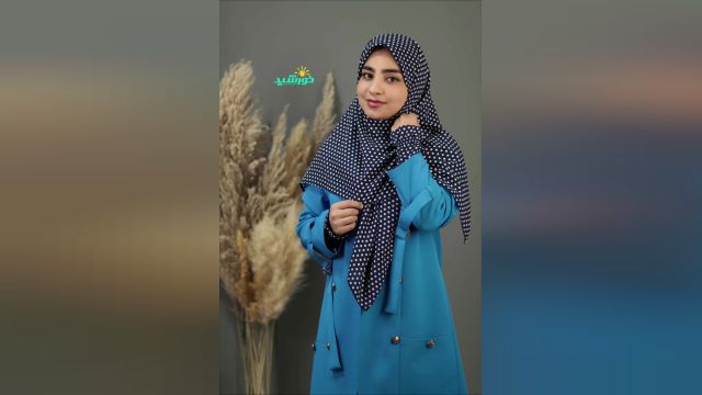 روسری کرپ طرح دار، یک انتخاب لوکس برای بانوان محجبه