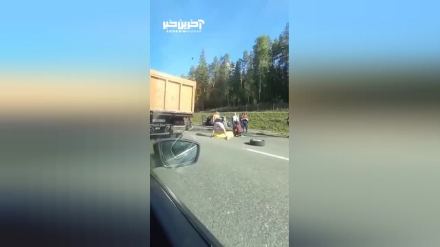 حادثه ناگوار برای یک تیم دوچرخه سوار در روسیه
