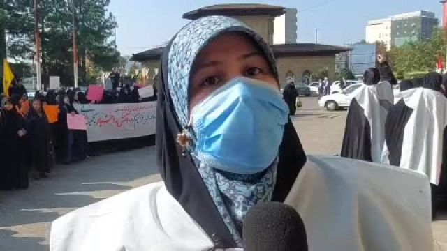 تجمع بانوان رشت در اعتراض به وضعیت حجاب