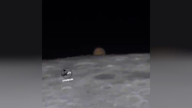 لحظه ظهور مریخ را پس از ماه گرفتگی