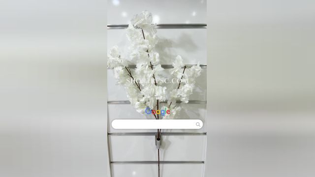 لیست شاخه شکوفه مصنوعی سیب مدل گل درشت پخش از فروشگاه ملی