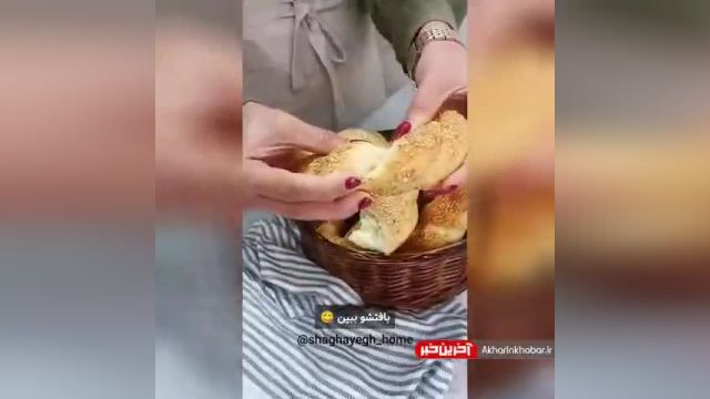 طرز تهیه نان سیمیت ترکیه ایی با تصویر | ویدیو