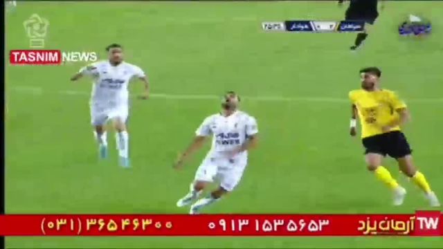 جملات عجیب گزارشگر اصفهانی در پخش زنده بازی سپاهان | ویدیو