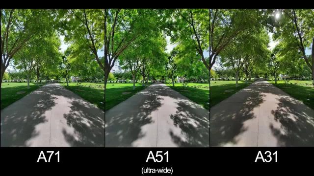تست مقایسه دوربین سامسونگ گلکسی A31 در مقابل A51 در مقابل A71