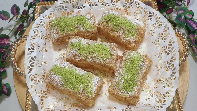 طرز تهیه شیرینی ناپلئونی خانگی به سبک قنادی