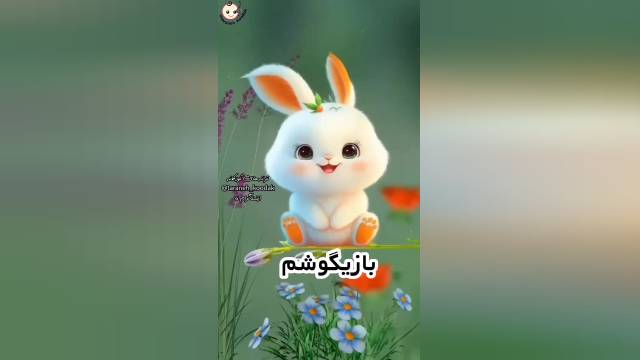 کلیپ کودکانه فارسی | آهنگ خرگوشم