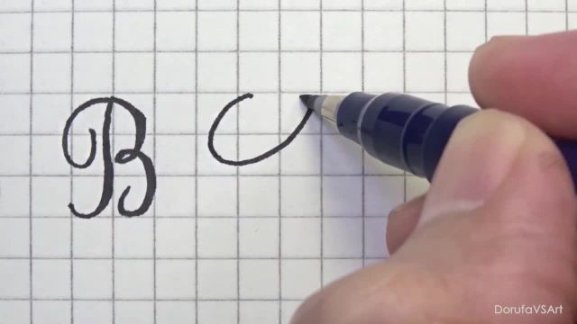 نحوه نوشتن حروف بزرگ به خط شکسته فرانسوی