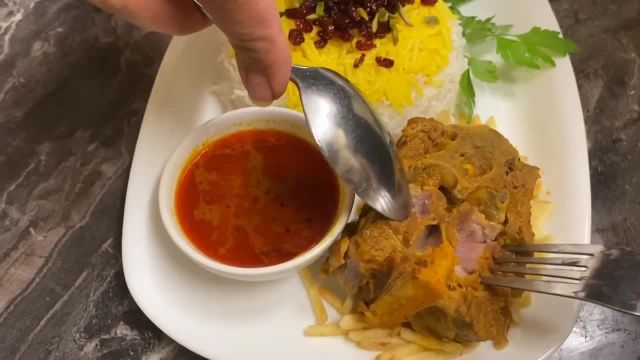 دستور تهیه خورشت گردن گوسفند یا آبگوشت گردن فوق العاده خوشمزه غذای مجلسی ایرانی
