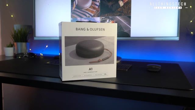 آنباکس و بررسی بلندگوی قابل حمل نسل دوم Bang & Olufsen A1 2020 با الکسا