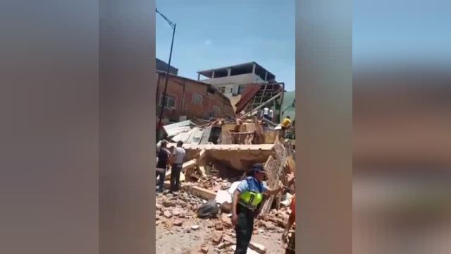 فیلم زلزله شدید اکوادور