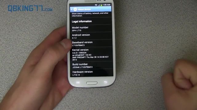 بررسی کامل Android 4.1.2 MC3/MD4 در Sprint Samsung Galaxy S3